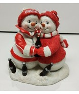 Coke Makes Sharing Sweeter Snowman Figurine Hamilton Collection #3451  - $27.79