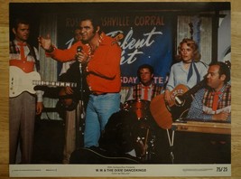 Original 1975 Lobby Card Movie Poster WW &amp; DIXIE DANCEKINGS Burt Reynold... - $15.98