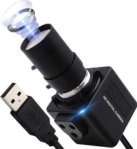 Usb Camera 4K Ultra Hd Webcam With 5-50Mm Varifocal Lens Usb Camera High... - $227.99