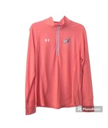 Under Armour Utah Utes Red and White Striped Long Sleeve Lightweight Pul... - £23.35 GBP
