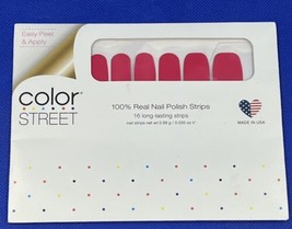 Color Street Nail Polish Strips ECUADOR-ABLE Long Lasting 16 Pack FMC211 - $9.87