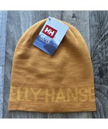 Helly Hansen TRAVERSE BEANIE 434 Golden Glow Ski Winter Unisex Adults He... - $518.08 MXN