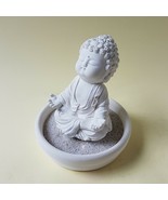 Mindful Buddha 02 with holder,Miniature, Zen/Fairy Garden Supplies DIY A... - $17.82