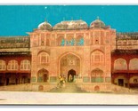 Amber Palace Fort Rajasthan India UNP Chrome Postcard Y17 - £3.05 GBP