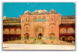 Amber Palace Fort Rajasthan India UNP Chrome Postcard Y17 - £3.07 GBP