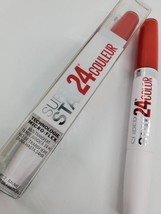 2X Maybelline SuperStay 24hr Lip Color 210 Non-Stop Orange New - £23.56 GBP