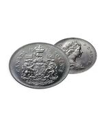 1973 Canadian 50-Cent Coat of Arms Half Dollar Coin UNC - $2.95 CAD