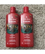 (2) Pack Old Spice Wild Collection BEARGLOVE 2in1 Shampoo/Conditioner 13... - $32.03 CAD