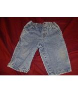 NAUTICA NECESSITIES BLUE WASH JEAN BABY NEWBORN TODDLER PANTS M 6 - 12 M... - $23.87 CAD