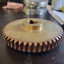 12WG50R Brass Worm Gear NEW USA SALE 4-15/32&quot; $45 - £35.04 GBP