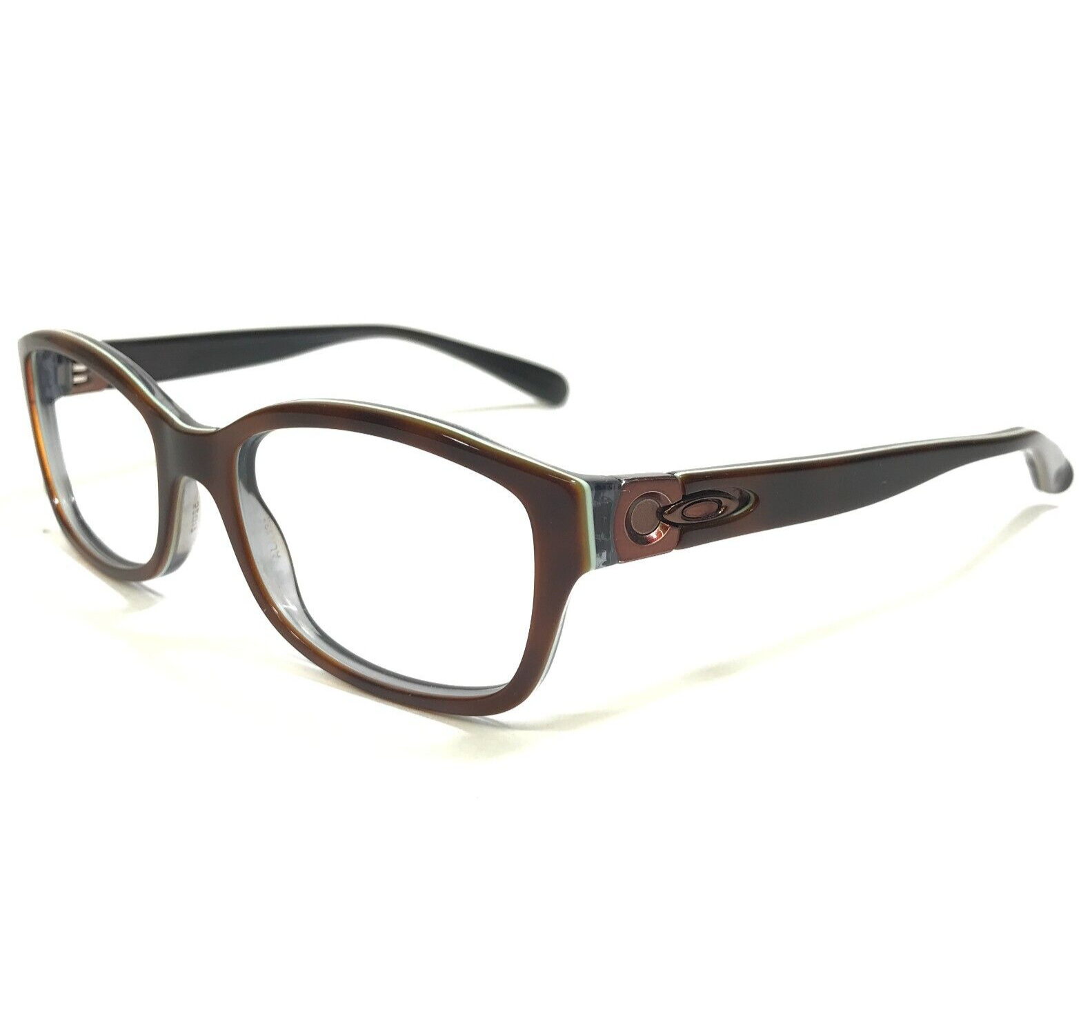 Primary image for Oakley Eyeglasses Frames Junket OX1087-0252 Tortoise Sky Brown Green 52-17-138