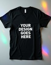 BIg Size Text Black-T Shirt, Personalized , Custom Pack of 12 Black 2XL-6XL - $197.99
