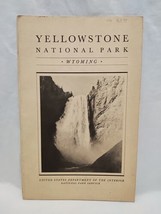 Yellowstone National Park Wyoming United States Department Of The Interi... - £54.74 GBP