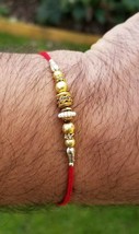 Hindu red thread evil eye protection stunning bracelet luck talisman amulet fg11 - £5.24 GBP