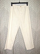 Vintage Rolling Over Tweed Elastic Waist Dress Pants Size Medium - £12.51 GBP