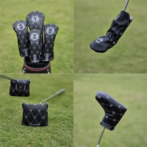 Golf Club Driver Fairway Wood Hybrid Putter Head Cover Taylormade Black ... - $18.80+