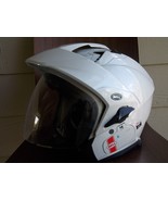 Bell Mag-9 SENA Cruiser Street motorcycle Helmet  Pearl White XS extra s... - £63.19 GBP