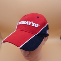 Komatsu Hat Cap Logo USA Flag Red White Blue Embroidered Adjustable Cons... - $16.95