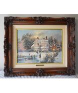 Dennis Patrick Lewan Winter Twilight S/N Canvas Limited Art Edition Chri... - $9,133.48 MXN