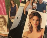 Cindy Crawford Vintage &amp; Modern Clippings Lot Of 20 Small Images And Ads - $4.94