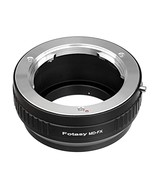 Fotasy Minolta MD Lens to Fuji X Adapter, Minolta MD Rokkor Mount to Fuj... - £22.18 GBP
