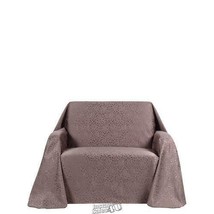 Rosanna Furniture Throw Slipcover - Loveseat Cocoa 70" D x 114" W - £20.97 GBP