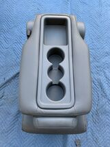 11-17 HONDA ODYSSEY Center Jump Seat CONSOLE CUP HOLDER Leather Dark GRAY - $383.46 CAD