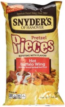 Snyder&#39;s of Hanover Hot Buffalo Wing Pretzel Pieces 11.25oz (3 pack) - $442.70 MXN