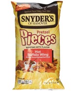 Snyder&#39;s of Hanover Hot Buffalo Wing Pretzel Pieces 11.25oz (3 pack) - $437.17 MXN