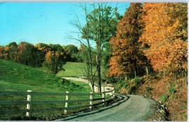 A Country Road Adams New York Postcard - £3.53 GBP