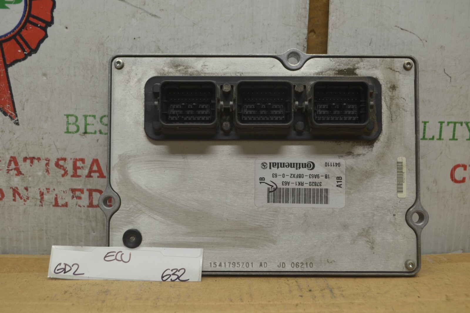 2010-2011 Acura TL Engine Control Unit ECU 37820RK1A63 Module 632-6D2 - $29.39