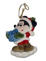 Mickey Mouse To My Grandpa Disney Flat Ceramic Ornament - £5.77 GBP