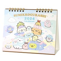 San-X CD38401 2024 Sumikko Gurashi Desktop Calendar - $20.14