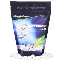 Focus Nutrition, XyloBurst 100% Xylitol Gum, Peppermint Gum, 500 Count Bag, - £51.82 GBP