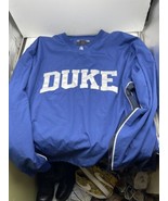 Vintage Duke Blue Devils Champion Pullover Windbreaker Jacket Blue Size XL - $1,524.58 MXN