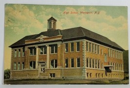 Weedsport New York High School NY Newly Constructed Building  Postcard T4 - £7.77 GBP