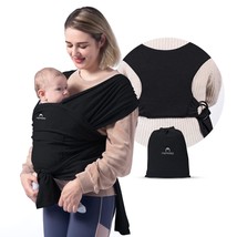 Momcozy Baby Wrap Carrier, Easy To Wear Infant Carrier Slings,, 35 Lbs, ... - $801.41 MXN