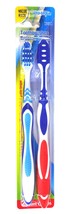 Proteque Toothbrushes, Medium Bristles, Soft Grip, Tongue Cleaner (2 Pack) - £7.71 GBP