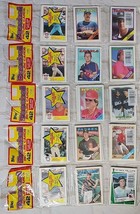 1988 Topps Baseball Rack Packs, Hanging Packs Lot Of 5 Packs 43 Per Pack   (#5) - £13.92 GBP