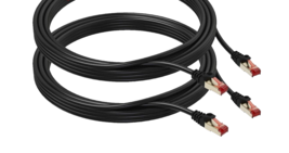 UCC Cat 8 Ethernet Cable 2 Pack -20 Feet Each in Black NEW - £16.09 GBP