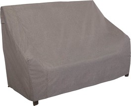 Modern Leisure Garrison Patio Loveseat Cover - Weather-Resistant, Heather Grey - $47.96