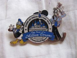 Disney Trading Pin 50027     DLR - Donald and Goofy - Year of a Million Dreams - £7.50 GBP