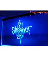 Slipknot Band Logo Rock n Roll LED Neon Light Sign Home Decor Crafts - £20.77 GBP+