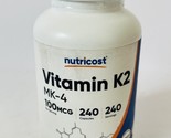 Nutricost Vitamin K2, MK-4, 100 mcg, 240 Capsules - Exp 10/2026 - £17.18 GBP