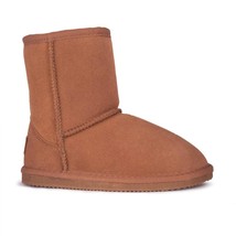 Cloud Nine kid's - sheepskin boot in CHESTNUT - size Youth 2 - $51.48