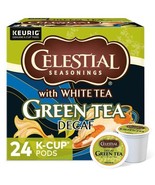 CELESTIAL SEASONINGS GREEN TEA DECAF KCUPS 24CT - $23.68 CAD