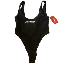 Full Send One Piece Small Black California Thong Swimsuit Women’s  NEW - $19.80