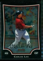 2009 Baseball Trading Card TOPPS Bowman Chrome #23 CARLOS LEE Houston Astros - £7.61 GBP