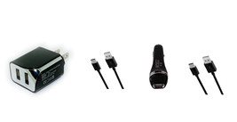 Car+Wall Home Ac Charger+5Ft Usb Cord For Tracfone Nokia 2760 Flip N139Dl, C200 - $37.99