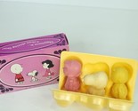 1970 Avon SOAPS Peanuts Gang: Snoopy, Charlie Brown, Lucy Happiness Clea... - $19.79